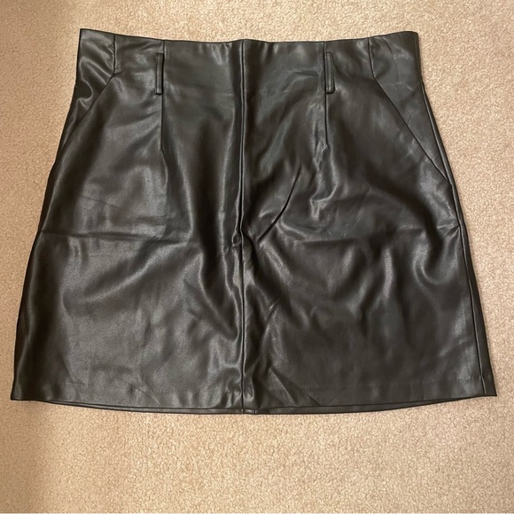 Leather Skirt - Picture 1 of 4